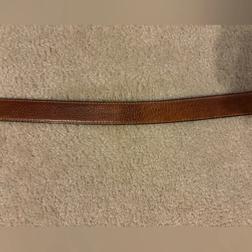 Columbia Belt Sportswear Men’s 44/110x 1.25” Brown Genuine Leather